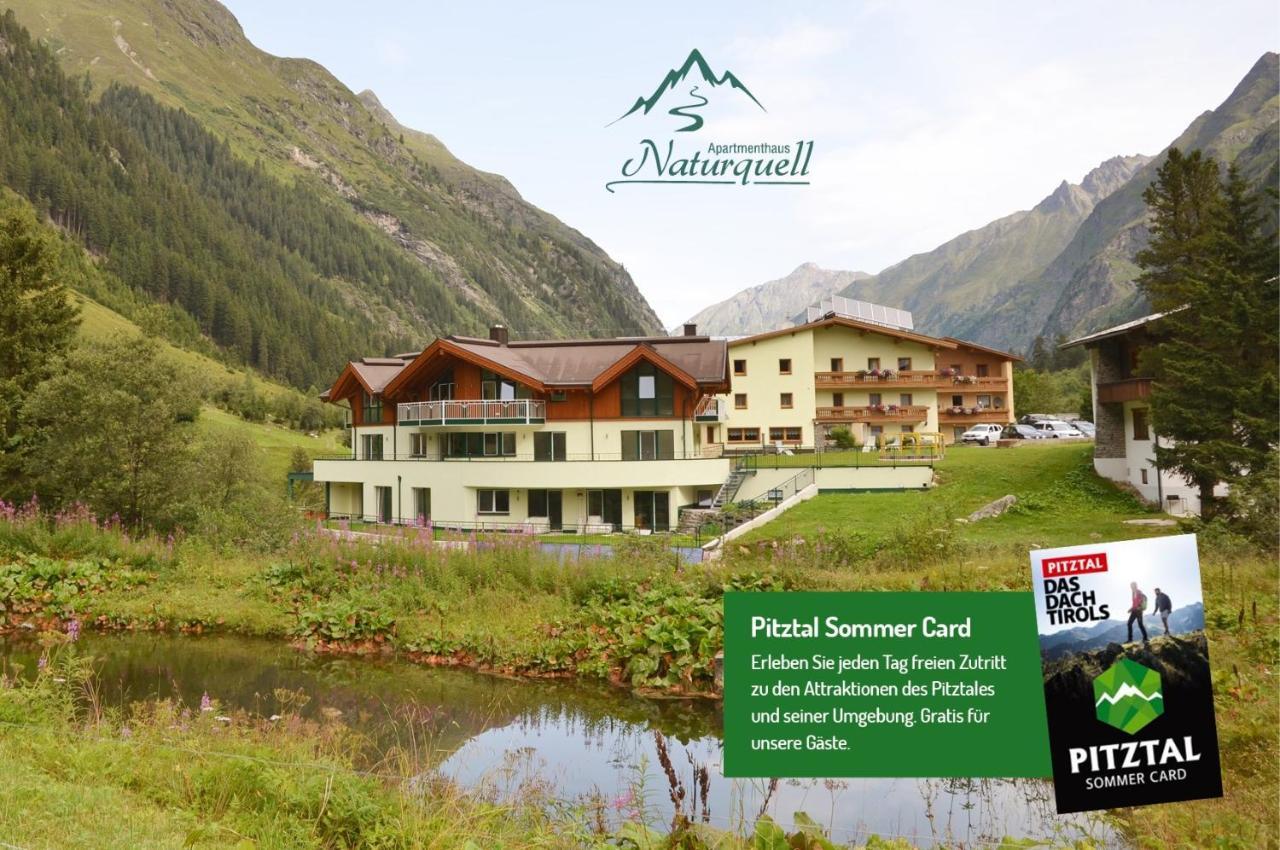 Appartementhaus Naturquell Sankt Leonhard im Pitztal Exteriör bild